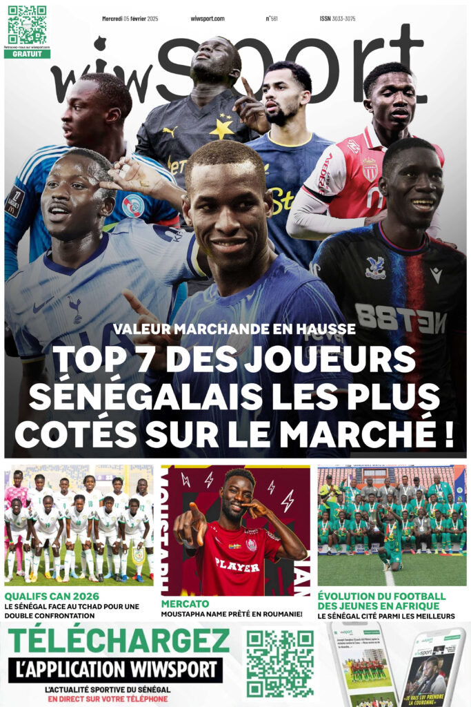 Journal wiwsport du Mercredi 05 Février #561 - wiwsport Journal wiwsport du Mercredi 05 Février #561 - wiwsport