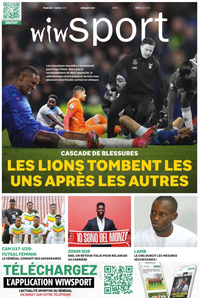 Journal wiwsport du Vendredi 14 Février #568 - wiwsport Journal wiwsport du Vendredi 14 Février #568 - wiwsport