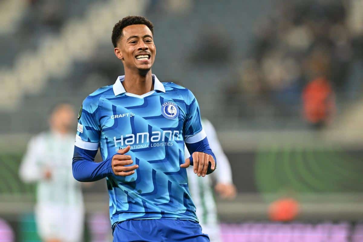 Pro League : Noah Fadiga buteur pour son retour avec l'équipe première de La Gantoise - wiwsport Pro League : Noah Fadiga buteur pour son retour avec l'équipe première de La Gantoise - wiwsport