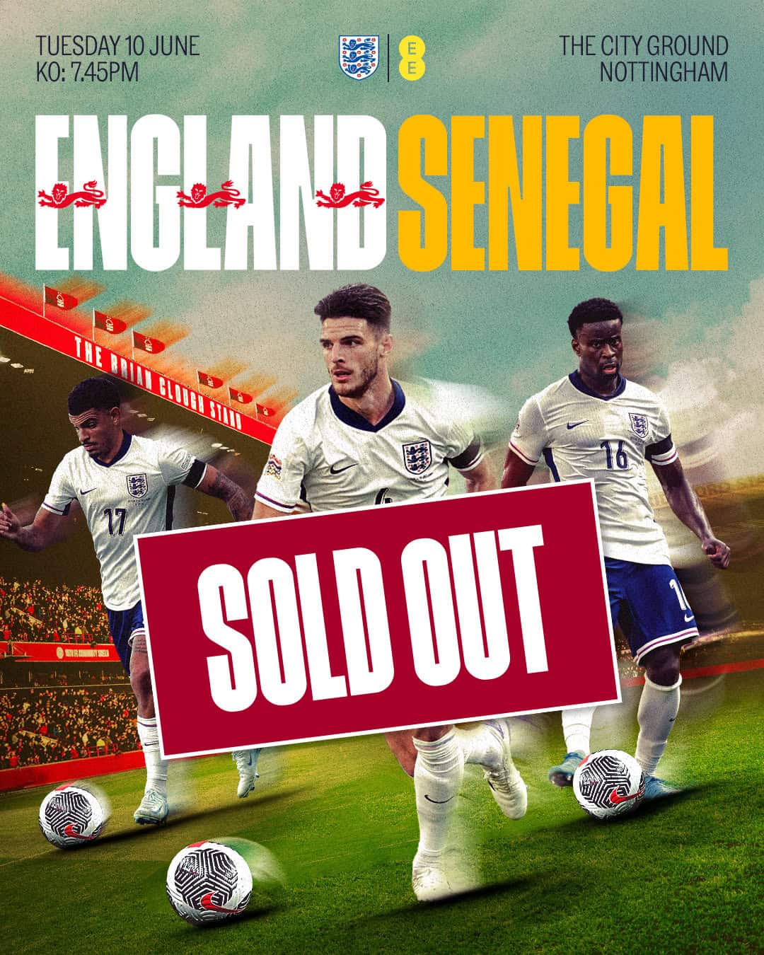 Match Amical : Angleterre - Sénégal se jouera à guichet fermé - wiwsport