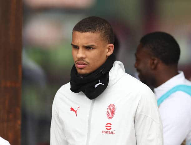 Equipe Nationale - Pape Thiaw annonce une surprise concernant Malick Thiaw (Milan AC) - wiwsport CAIRATE, ITALY - MARCH 12: Malick Thiaw of AC Milan looks on during AC Milan training session at Milanello on March 12, 2025 in Cairate, Italy. (Photo by Claudio Villa/AC Milan via Getty Images)