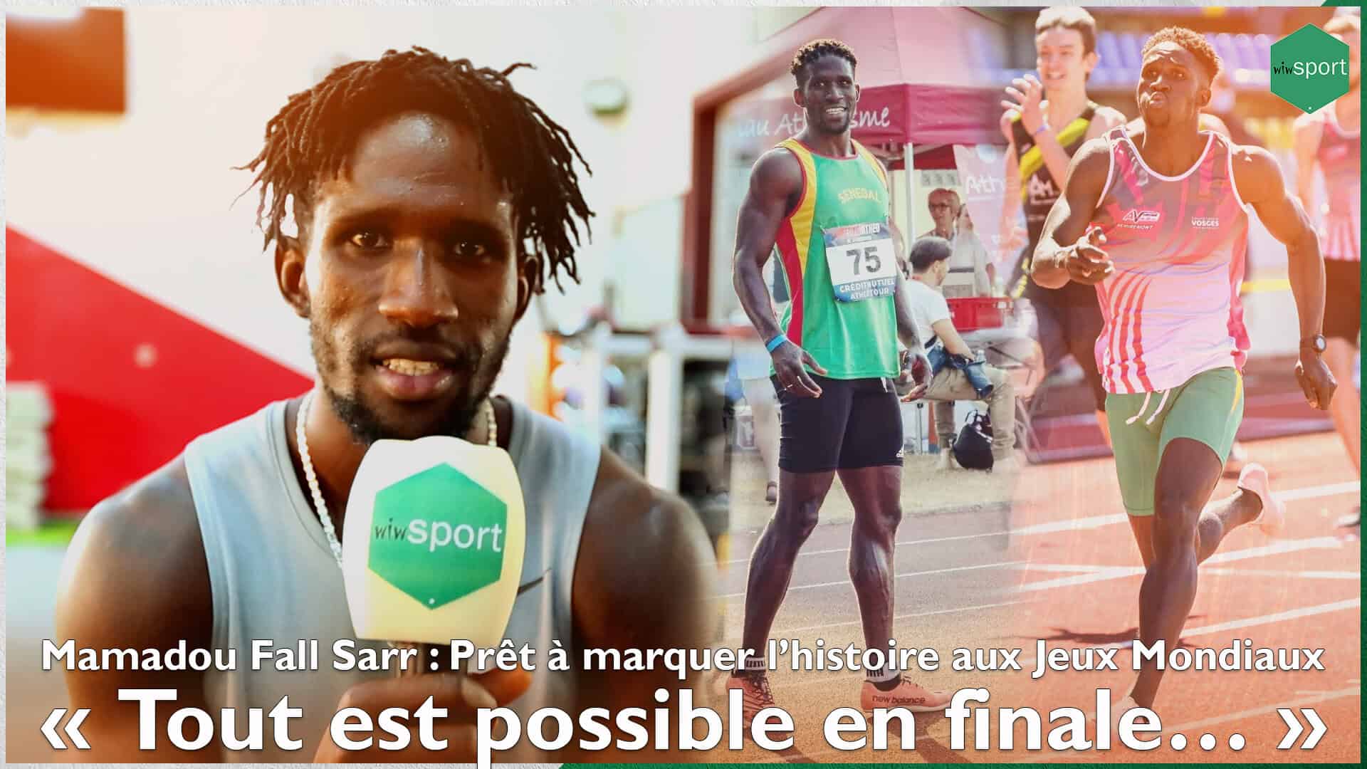 (Vidéo) Mamadou Fall Sarr en route pour les Jeux Mondiaux : entraînement, défis et rêves ! - wiwsport (Vidéo) Mamadou Fall Sarr en route pour les Jeux Mondiaux : entraînement, défis et rêves ! - wiwsport