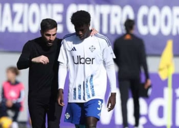 Como : "Il devra bientôt choisir", entre le Sénégal ou l'Espagne, Cesc Fábregas maintient le suspense concernant Assane Diao - wiwsport