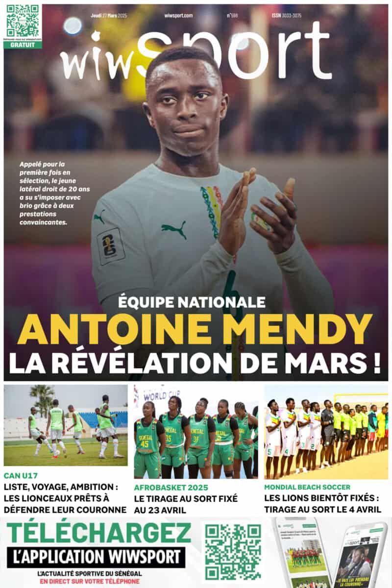 Journal wiwsport du Jeudi 27 Mars #597 - wiwsport