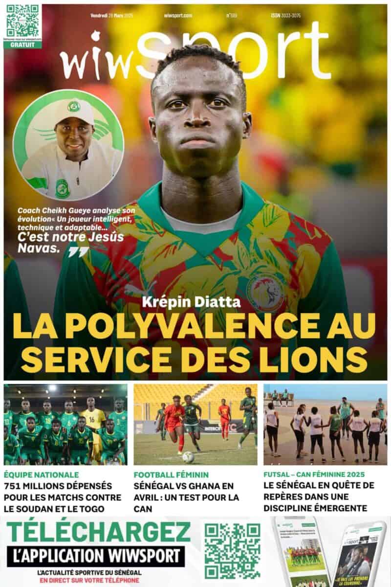 Journal wiwsport du Vendredi 28 Mars #598 - wiwsport