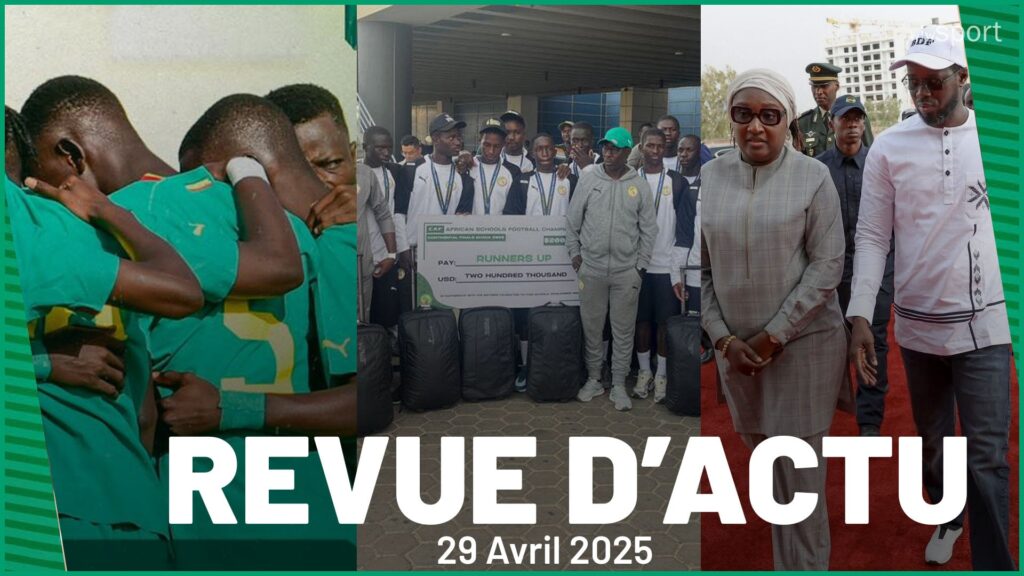 REVUE DU 29 AVRIL : Les U20 bien arrivés en Egypte, 120 Millions pour les U15, Les navetanes débuteront du 15 juillet au 15 octobre ... - wiwsport