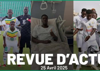 REVUE DU 25 AVRIL : Les U15 affrontent l'Ouganda en demi-finale à 14h00 aujourd'hui, Résultats des Lions, Le Jaraaf continue sa belle saison ... - wiwsport