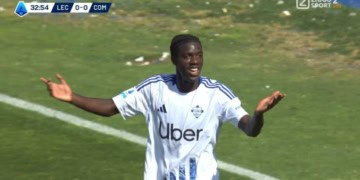 Vidéo : Assane Diao frappe encore et inscrit son 7e but en Serie A avec Como - wiwsport