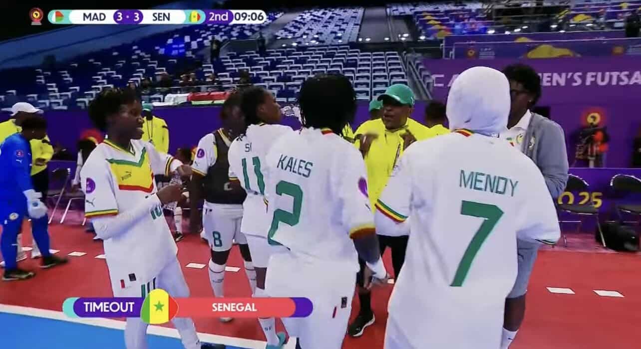 CAN Féminine Futsal - Les Lionnes accrochent Madagascar pour leurs débuts (5-5) ! - wiwsport Screenshot