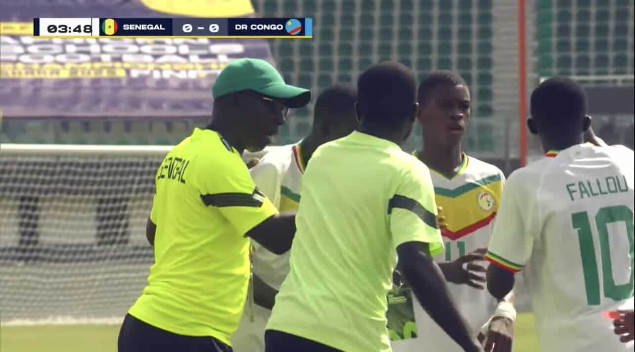 LIVE - Suivez en direct le match Sénégal vs RDC (U15) - wiwsport Screenshot
