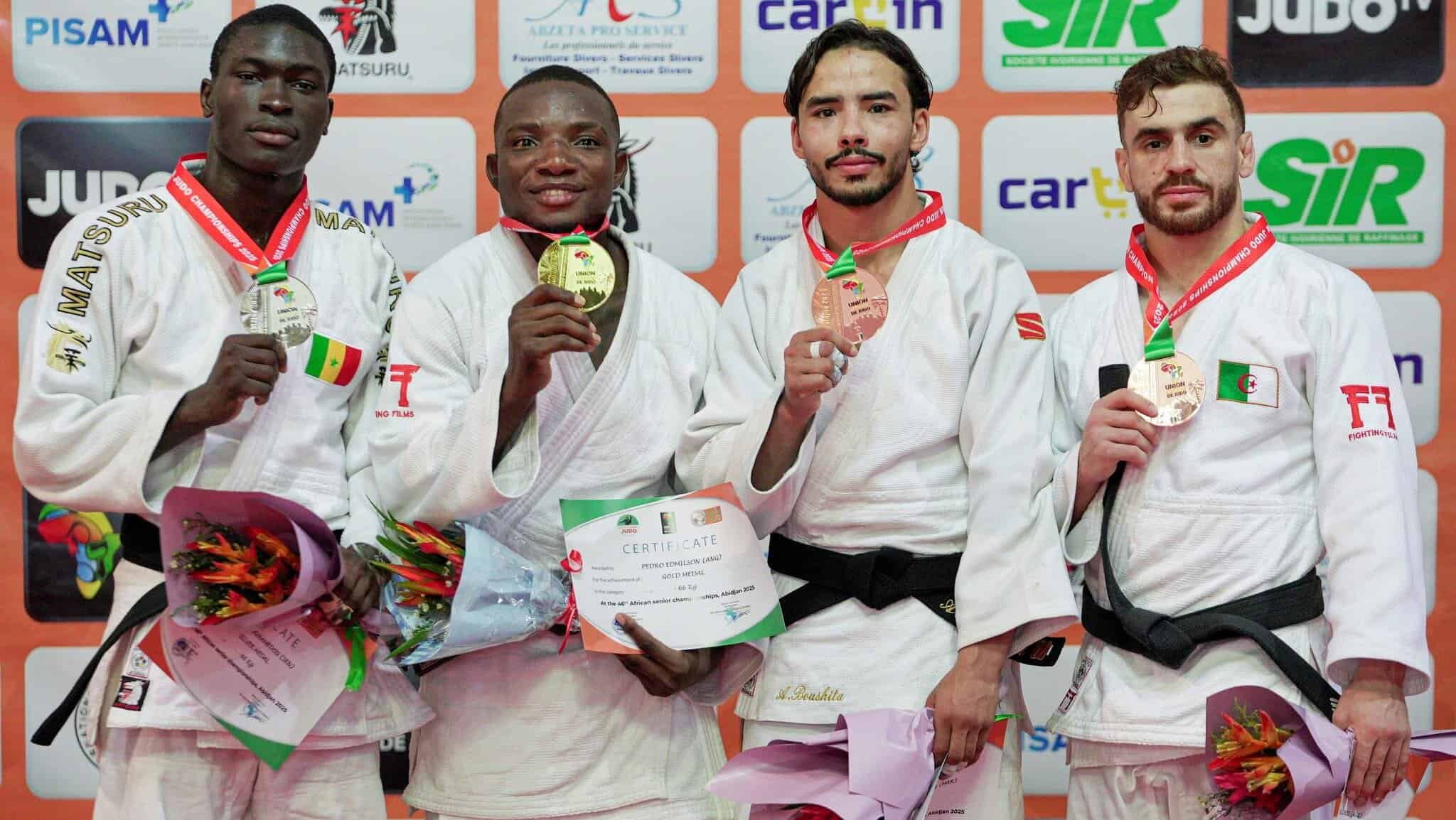 Judo - Championnats d’Afrique seniors - Le Sénégal brille en argent grâce à Mouhamedou Mboup ! - wiwsport