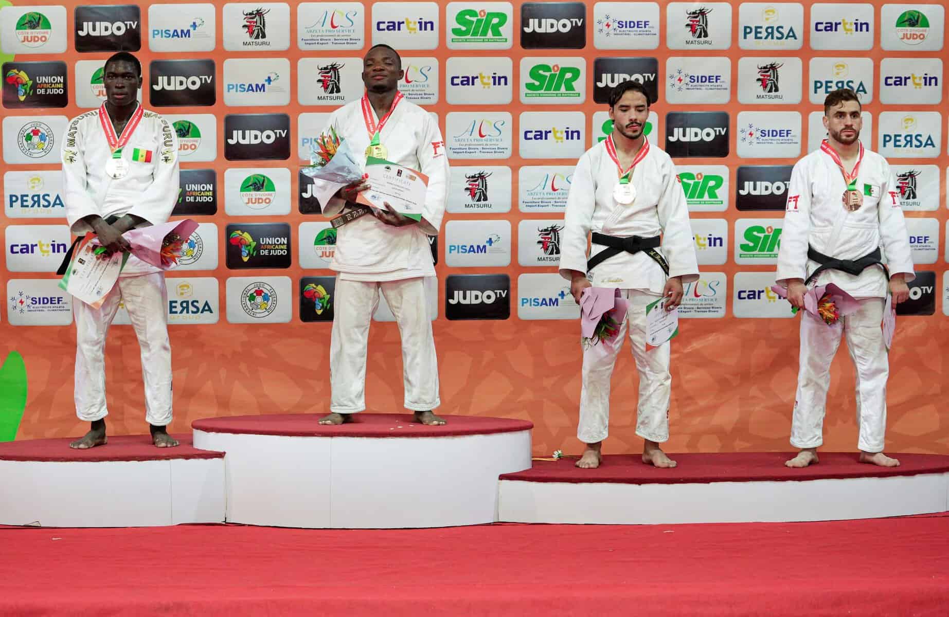 Judo - Championnats d’Afrique seniors - Le Sénégal brille en argent grâce à Mouhamedou Mboup ! - wiwsport