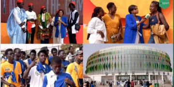 INSIDE BAL 5 - Ambiance et outfits, les fans ont répondu présent dans la Fan Zone de Dakar Arena ! - wiwsport
