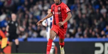 SAN SEBASTIAN, SPAIN - FEBRUARY 20: Ousmane Diao of FC Midtjylland  during the UEFA Europa League   match between Real Sociedad v FC Midtjylland at the Estadio Reale Arena on February 20, 2025 in San Sebastian Spain (Photo by Cesar Ortiz/Soccrates/Getty Images)