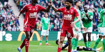 Ligue 1 : Abdallah Sima buteur avec Brest, tenu en échec par Saint-Etienne - wiwsport