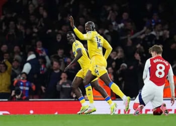 Premier League : Crystal Palace d'Ismaïla Sarr contrarie Arsenal - wiwsport