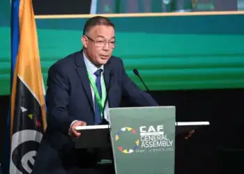 CAF : Le Marocain Fouzi Lekjaa remplace Augustin Senghor au poste de 1er vice-président - wiwsport