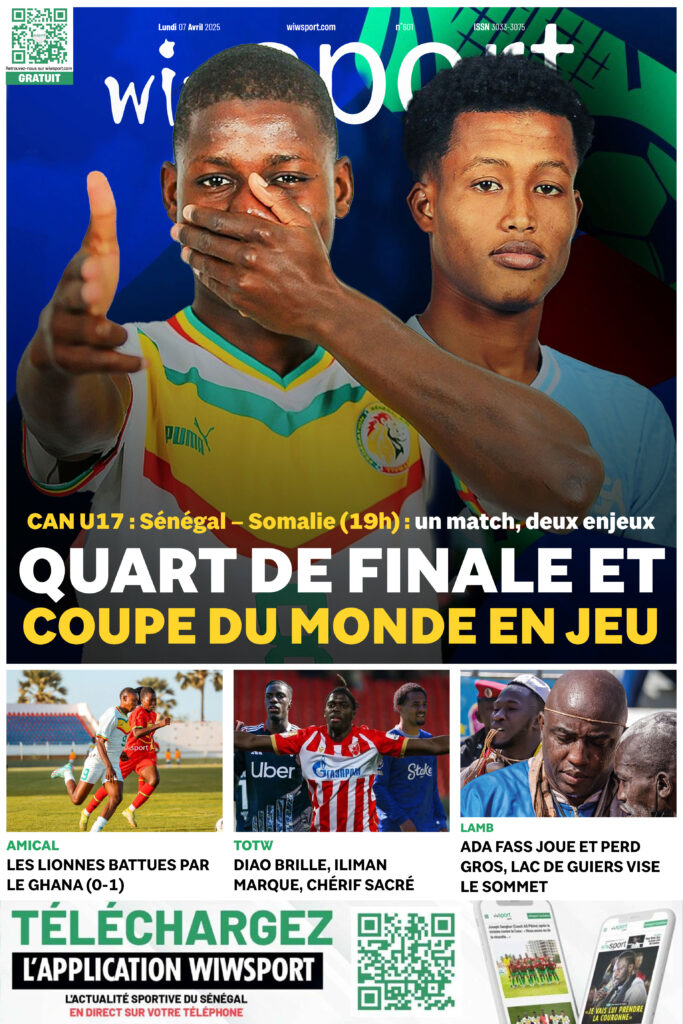 Journal wiwsport du lundi 07 Avril #601 - wiwsport