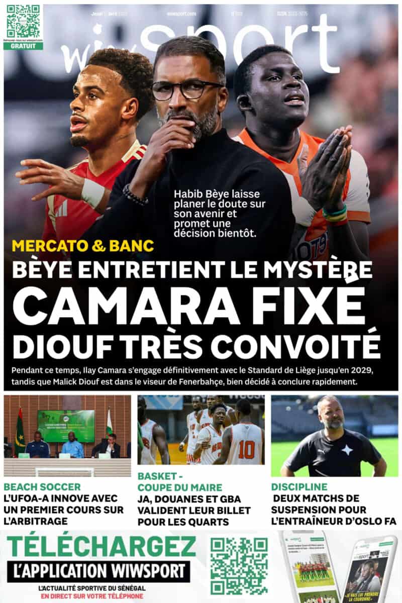 Journal wiwsport du Jeudi 17 Avril #609 - wiwsport