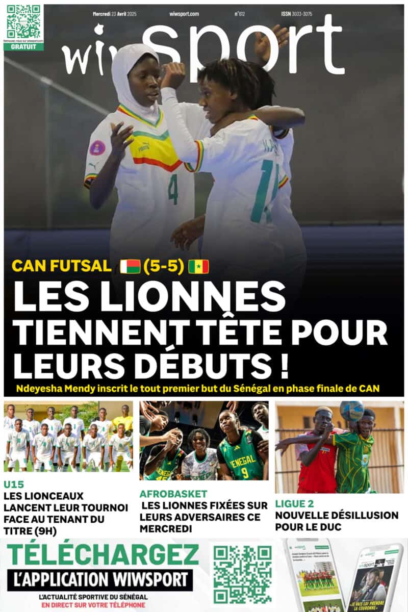 Journal wiwsport du Mercredi 23 Avril #612 - wiwsport