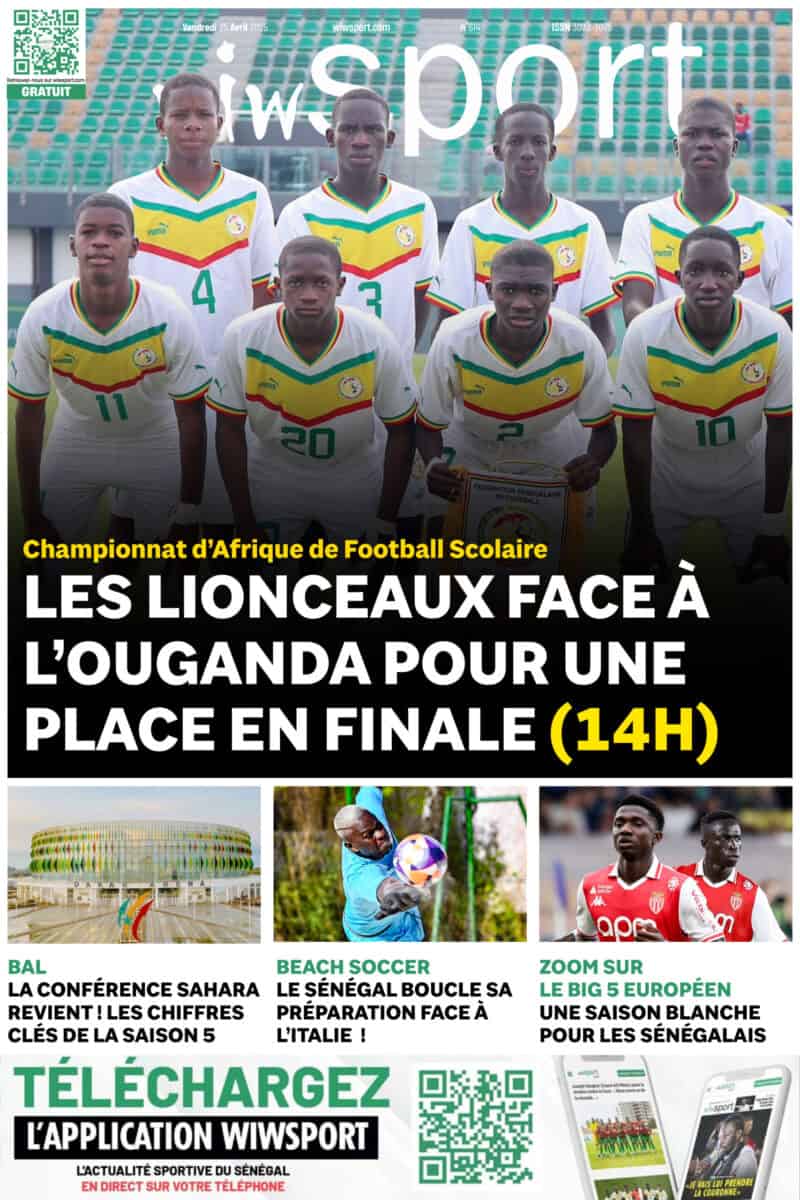 Journal wiwsport du Vendredi 25 Avril #614 - wiwsport