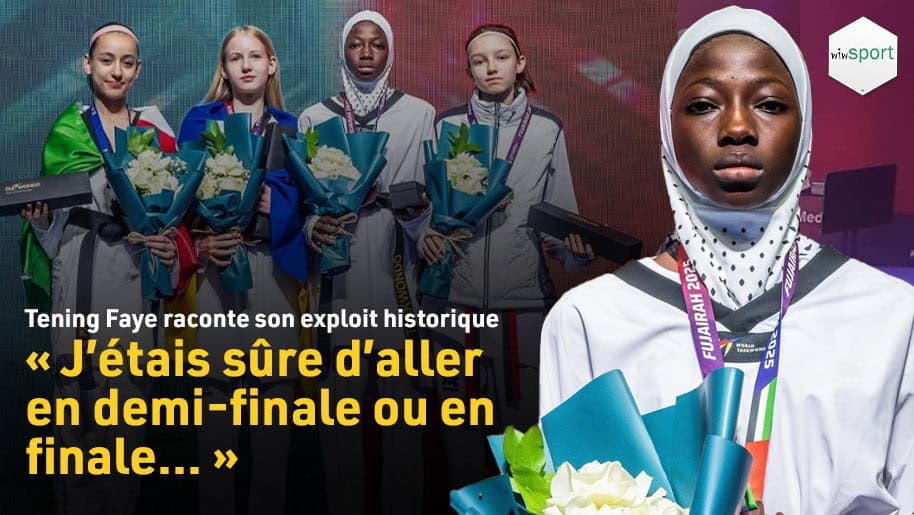 Deux ans de pratique, une médaille mondiale, Tening Faye, 15 ans : une belle promesse pour les JOJ Dakar 2026 ! - wiwsport