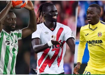 LaLiga : Youssouf Sabaly, Pathé Ciss et Pape Gueye nommés pour le titre de meilleur joueur africain de la saison - wiwsport