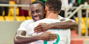 Comme Ismail Jakobs, El Hadji Malick Diouf, Nicolas Jackson, Habib Diarra et Iliman Ndiaye, ici en image, seront de retour avec les Lions pour le rassemblement de juin contre l'Irlande et l'Angleterre