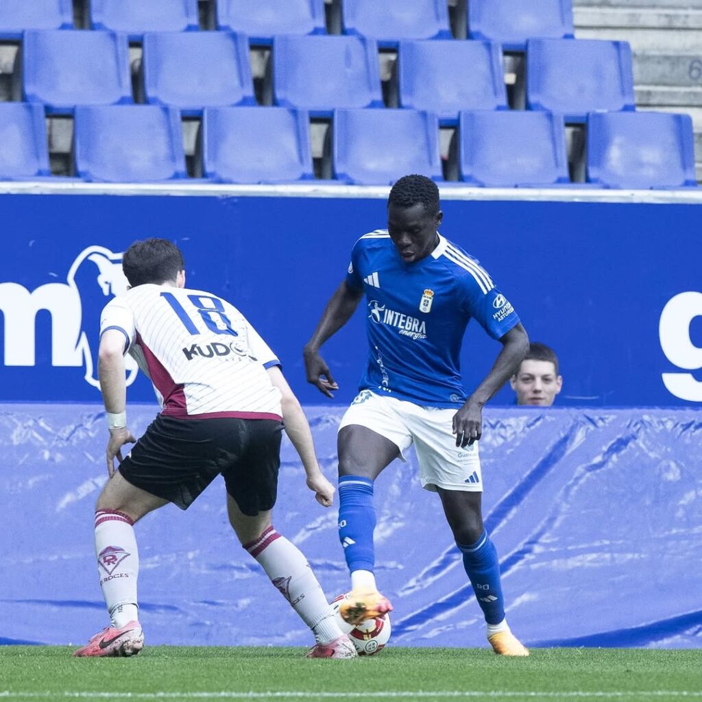 Real Oviedo : Prolongation et première convocation avec l'équipe première pour Mouhamed Lamine Gueye - wiwsport Real Oviedo : Prolongation et première convocation avec l'équipe première pour Mouhamed Lamine Gueye - wiwsport