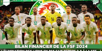 Bilan financier de la FSF 2024 L'élimination des Lions en 8es fait perdre 2,8 à la FSF... ! - wiwsport