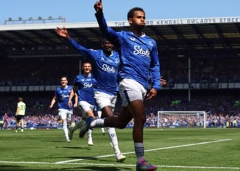 Premier League : Pour son dernier match au Goodison Park, Everton bat Southampton grâce à un doublé d'Iliman Ndiaye - wiwsport