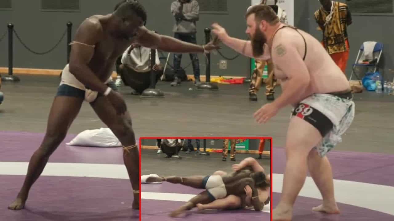 Lamb : (vidéo) Regardez la belle victoire de Amanekh face à son adversaire suisse Grégoire - wiwsport Lamb : (vidéo) Regardez la belle victoire de Amanekh face à son adversaire suisse Grégoire - wiwsport