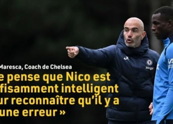 Chelsea : En conférence de presse, Enzo Maresca recadre Nicolas Jackson avec bienveillance ! - wiwsport
