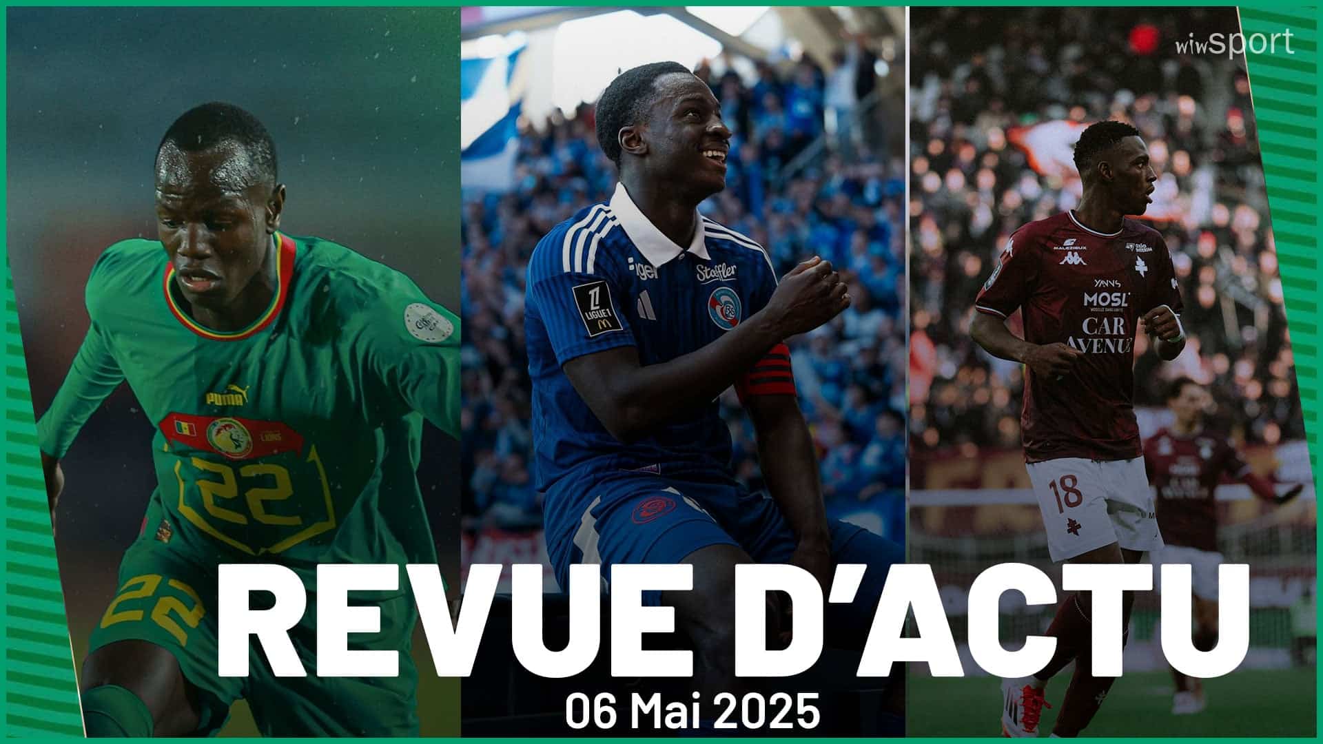 REVUE DU 06 MAI : Les U20 s'écroulent face au Ghana, Habib Diarra finaliste du prix Marc Vivien Foé 2025 ... - wiwsport REVUE DU 06 MAI : Les U20 s'écroulent face au Ghana, Habib Diarra finaliste du prix Marc Vivien Foé 2025 ... - wiwsport