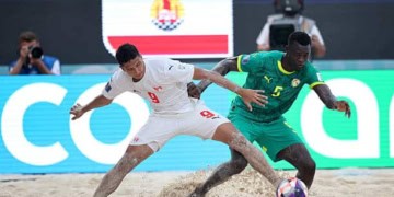 Mondial Beach Soccer 2025 : Le Sénégal renverse complètement Tahiti (6-3) et s'ouvre la voie des quarts de finale - wiwsport