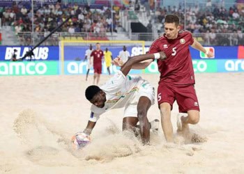 Mondial Beach Soccer 2025 : Le rêve du Sénégal s'évanouit en demi-finale contre la Biélorussie (5-2) - wiwsport