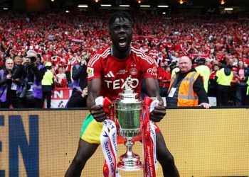 Foot : Pape Habib Gueye vainqueur de la Coupe d'Ecosse avec Aberdeen - wiwsport