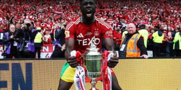 Foot : Pape Habib Gueye vainqueur de la Coupe d'Ecosse avec Aberdeen - wiwsport