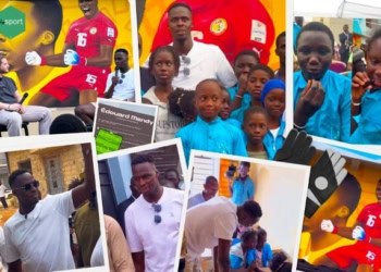 (Vidéo) Parrain d’une école à Keur Massar, Édouard Mendy fait un arrêt décisif en faveur de l’éducation ! - wiwsport