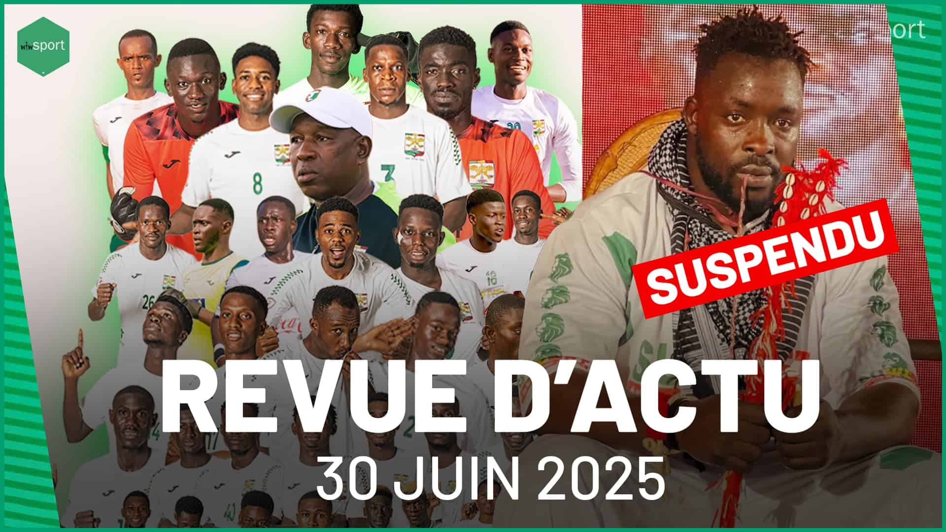 REVUE DU 30 JUIN : Ligue 1 : le Jaraaf, roi du Sénégal pour la 13e fois, Siteu suspendu 2 ans - wiwsport