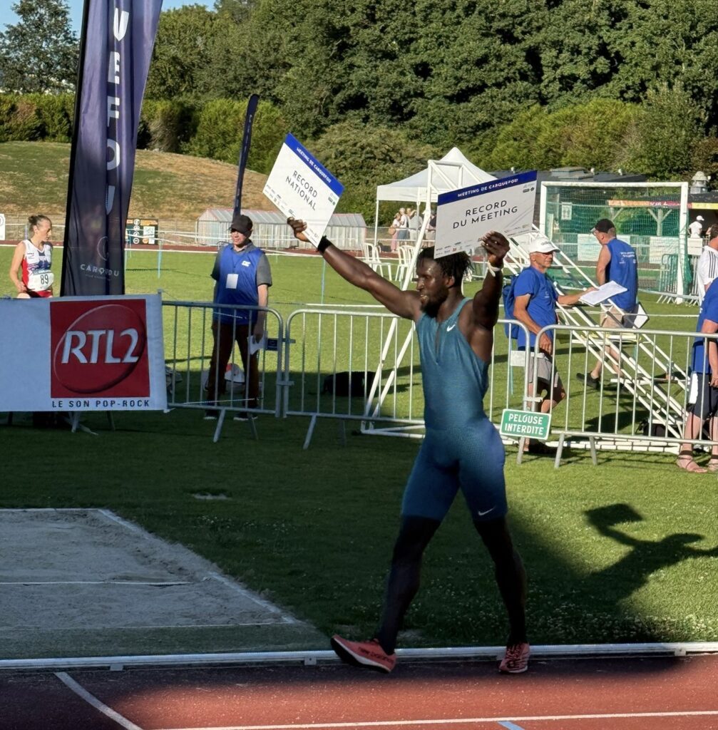 Mamadou Fall Sarr explose le record national du 100 m à 10”03 ! - wiwsport Mamadou Fall Sarr explose le record national du 100 m à 10”03 ! - wiwsport