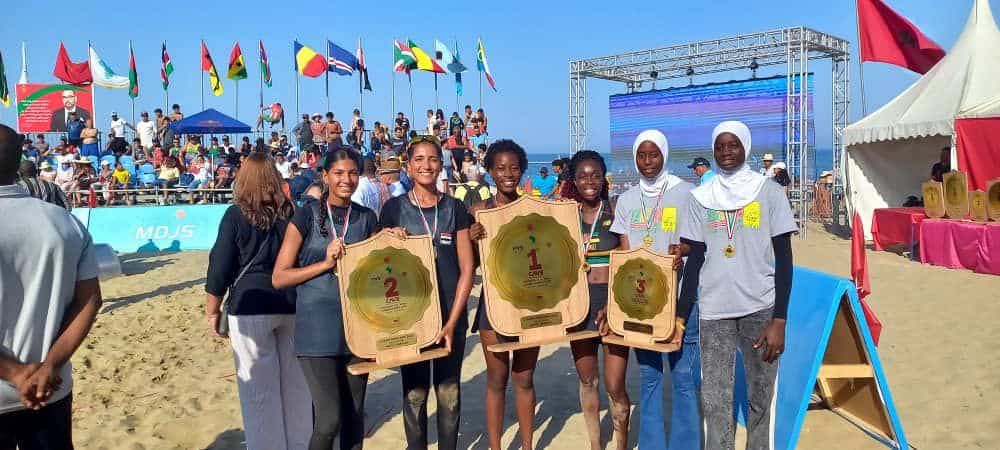 Beach-volley – Continental Cup U-21 (Filles) : Le Sénégal échoue en demi-finale et remporte le bronze - wiwsport