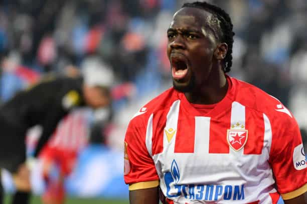 Mercato - Villarreal pense à Chérif Ndiaye (Etoile Rouge) évalué à 4 M€ ! - wiwsport Belgrade, Serbia - February 22: Pepe Cherif Ndiaye of FC Crvena Zvezda during the Serbian SuperLiga season 2024/2025 match between Crvena Zvezda and Partizan at Rajko Mitic Stadium on February 22, 2025 in Belgrade, Serbia. (Photo by David Damnjanovic/DeFodi Images via Getty Images)