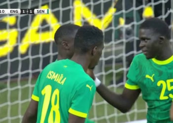 Match Amical : Le Sénégal réagit et égalise grâce à Ismaila Sarr face à l'Angleterre (1-1) - wiwsport