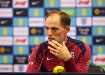 Soccer Football - International Friendly - England v Senegal - England Press Conference - St. George's Park, Burton upon Trent, Britain - June 9, 2025 England manager Thomas Tuchel during a press conference Action Images via Reuters/Matthew Childs