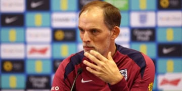 Soccer Football - International Friendly - England v Senegal - England Press Conference - St. George's Park, Burton upon Trent, Britain - June 9, 2025 England manager Thomas Tuchel during a press conference Action Images via Reuters/Matthew Childs