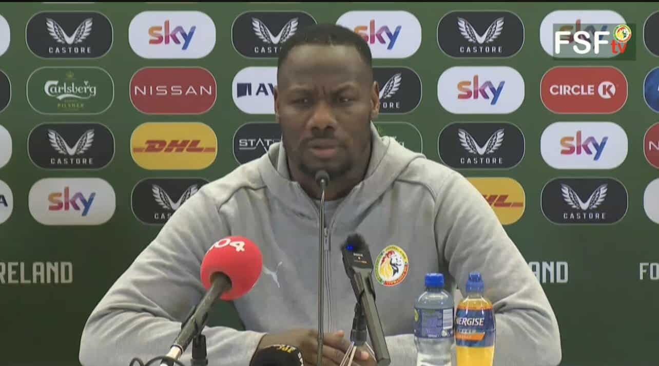 Pape Thiaw après Irlande vs Sénégal (1-1) : « On a su réagir en seconde période » ! - wiwsport Screenshot
