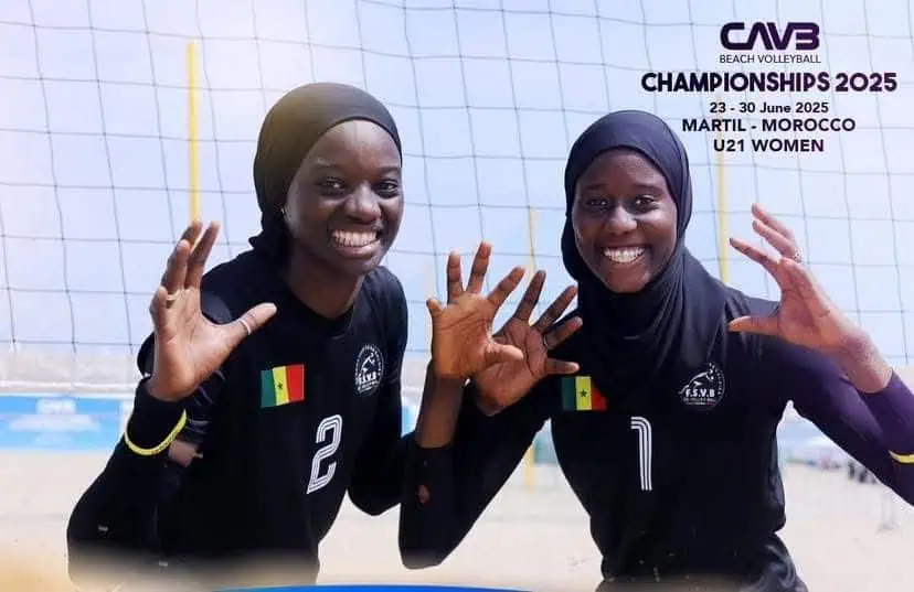 Beach-volley - 1/4 Continental Cup U-21 (Filles) : Historique, le Sénégal bat le Nigeria et se qualifie au mondial - wiwsport