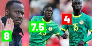 Angleterre - Sénégal / Les notes des Lions : la belle patte Pape Thiaw, la confirmation El Hadji Malick Diouf, les carences de Krépin Diatta... - wiwsport