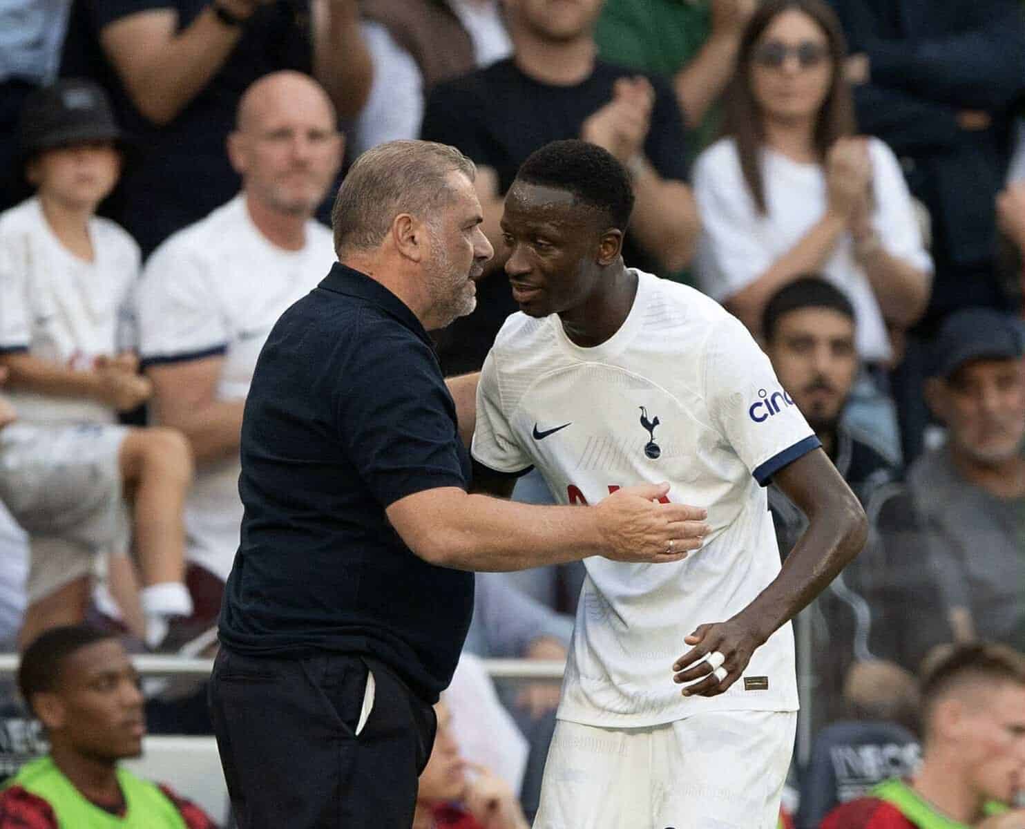 Tottenham : « Tu as fait de moi un meilleur joueur, une meilleure personne », le beau message d’adieu de Pape Matar Sarr à Ange Postecoglou - wiwsport